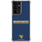 West Virginia University Blue Wood Floor Galaxy S21 Ultra 5G Clear Case